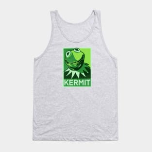 Green kermit Tank Top